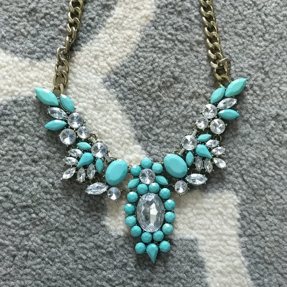 ASOS Jewelry - Turquoise statement arrow necklace